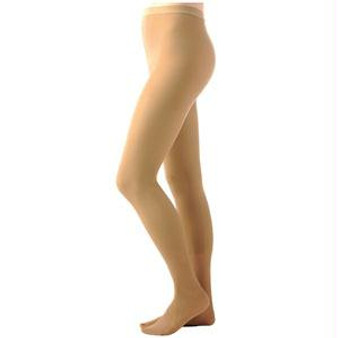 782p Style Sheer Pantyhose, 20-30mmhg, Women's, Small, Long, Natural