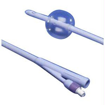 Dover 2-way Silicone Foley Catheter 18 Fr 30 Cc