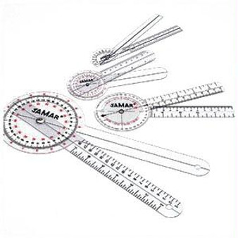 E-z Read Goniometer, 6 3/4", Plastic