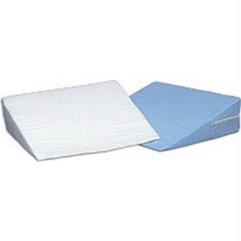 Foam Bed Wedge, White Cover, 10" X 24" X 24"