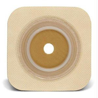 Sur-fit Natura Stomahesive Cut-to-fit Flexible Wafer 5" X 5" Flange 2-3/4" Tan