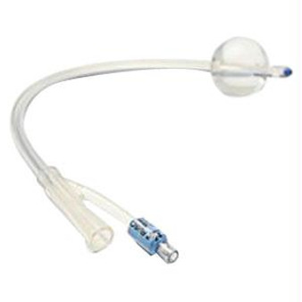 Silkomed 2-way 100% Silicone Foley Catheter 18 Fr 30 Cc