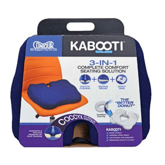 Kabooti Comfort Ring With Blue Cover, 17-1/2" X 13-1/2" X 3-1/4"