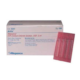 Airlife Modudose Unit Dose Saline 5ml 0.9% Inhalation