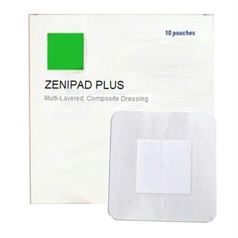 Zenimedical Zenipad Plus Composite Dressing, 6" X 6" With 4" X 4" Pad