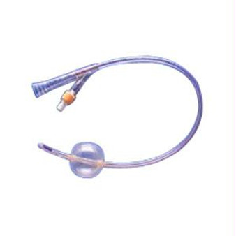 Soft Simplastic Coude 2-way Foley Catheter 16 Fr 30 Cc