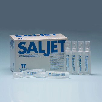 Saljet Single-use Saline For Irrigation, 30 Ml, 0.9%