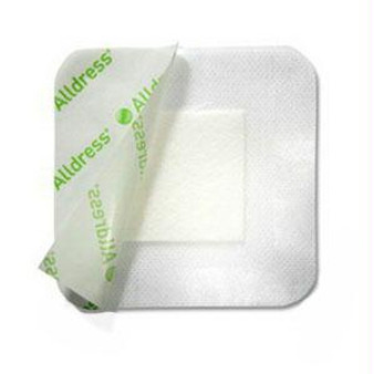 Alldress Absorbent Film Composite Dressing 6" X 8", 4" X 6" Pad Size