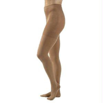 Relief Waist-high Compression Pantyhose Small, Beige