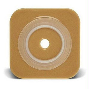 Sur-fit Natura Stomahesive Cut-to-fit Wafer 4" X 4", 1" To 1/4" Flange