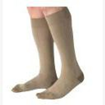 Jobst For Men Casual Knee-high, 30-40, Large, Full Calf, Closed, Khaki