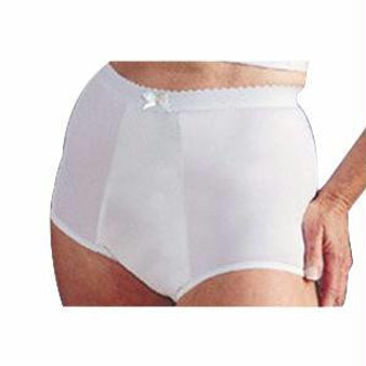 Health Dri Fancies Heavy Nylon Panty Size 6, White 26" - 28"