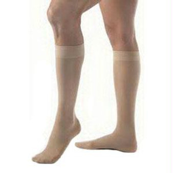 Ultrasheer Knee-high Moderate Compression Stockings Large, Natural - 119606