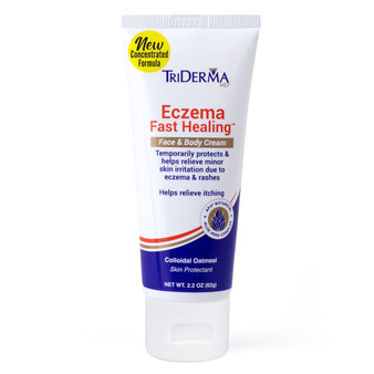 TriDerma Eczema Fast Healing Cream 2.2Oz