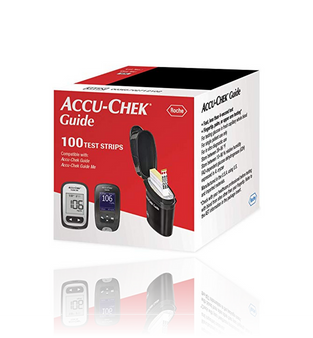 Accu-Chek Guide 100 Test Strips For Glucose Care