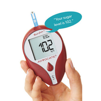 Advocate Redi-Code Speaking Meter Kit For Glucose Care