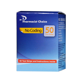 Clever Choice Pharmacist Choice Voice 50 Test Strips For Glucose Care