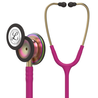 Littmann Classic Iii Stethoscope 27, Rainbow-finish - Raspberry Tube