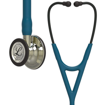 Littmann Cardiology IV Stethoscope 27 - Caribbean Blue (Champagne Finish)