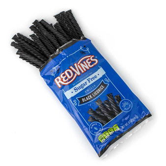 Red Vines Vines Sugar Free Black Licorice Twists