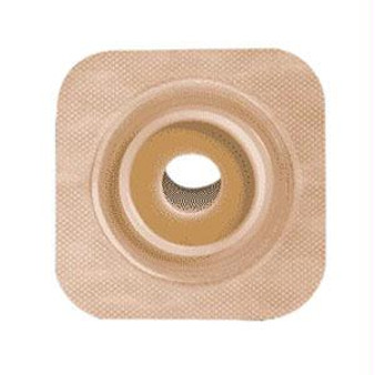 Sur-fit Natura Stomahesive Flexible Pre-cut Wafer 4" X 4" Stoma 3/4"