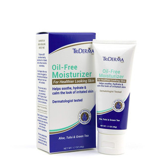 Triderma Oil Free Moisturizer Face Lotion tube 1.7 oz