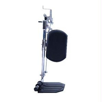 Hemi Smartleg Articulating Leg Rest With Composite Footplates And Padded Calf Pads