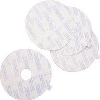Double-faced Adhesive Tape Discs 3/4" Opening, 3-7/8" Od, Pre-cut