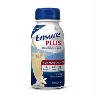 Ensure Plus Vanilla Retail 8oz. Bottle