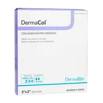 Dermacol 100 Type 1 Bovine Collagen Dressing 2" X 2"