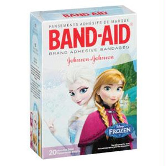 Band-aid Decorative Disney Frozen Assorted 20 Ct.