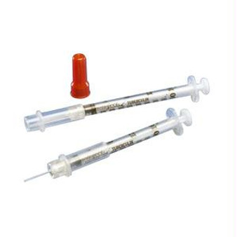 Monoject Tuberculin Safety Syringe 28g X 1/2", 1 Ml