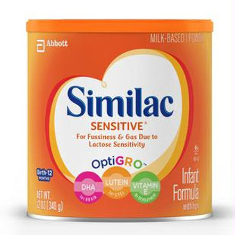 Similac Sensitive Optigro Powder 12.0 Oz.