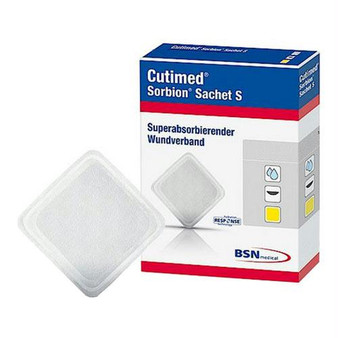 Cutimed Sorbion Sachet S Dressing, 3" X 3"