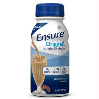 Ensure Butter Pecan Retail 8oz. Bottle