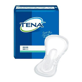 Tena Overnight Pads, 16" Long