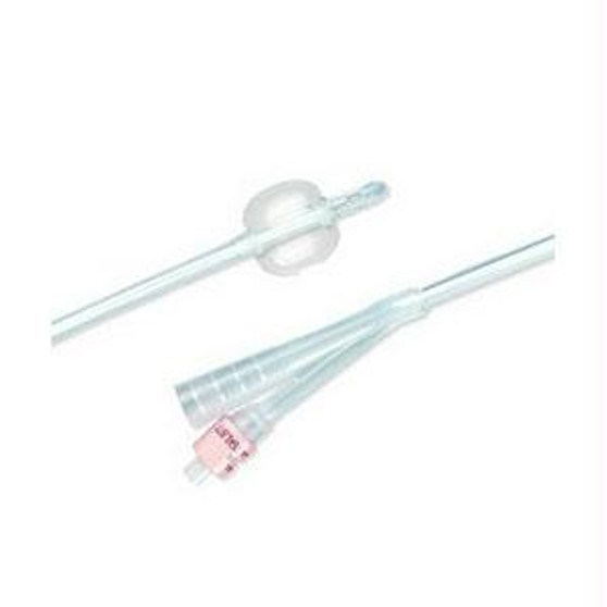 2-way 100% Silicone Foley Catheter 18 Fr 30 Cc