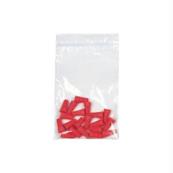 Amber Seal Top Reclosable Bag, 5" X 3"
