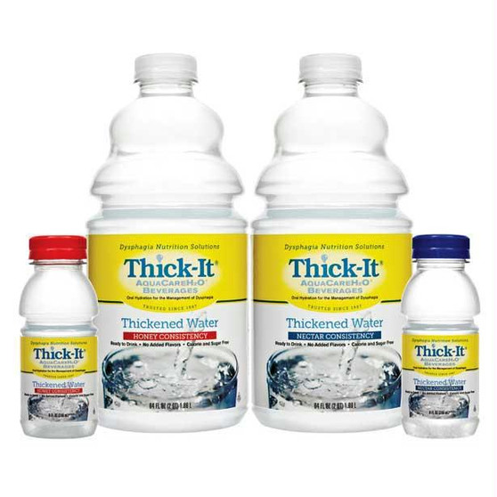 Thick-it Aquacare H2o Thickened Water Ready-to-use Honey Consistency 8 Oz.