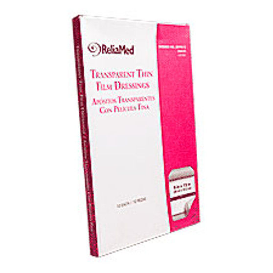 Cardinal Health Essentials Sterile Latex-free Transparent Thin Film Adhesive Dressing 8" X 12"