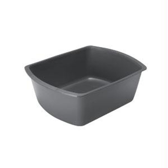 Rectangular Plastic Washbasin, Graphite