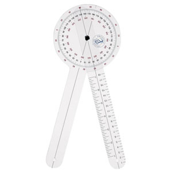 Protractor Goniometer, 12"