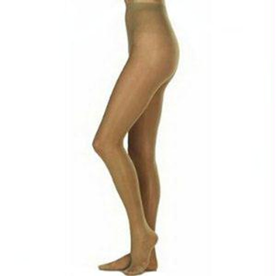 Lrg Waist Hght, Suntan Clsd Toe Ultrasheer, 30-40