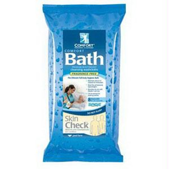 Fragrance-free Comfort Bath Cleansing Washcloths