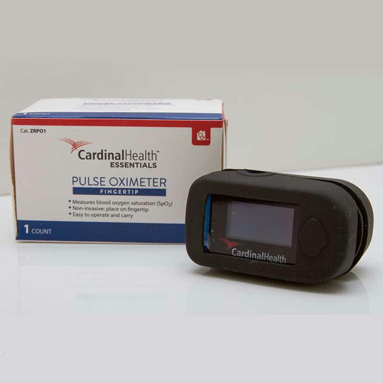 Cardinal Health Essentials Digital Portable Fingertip Pulse Oximeter