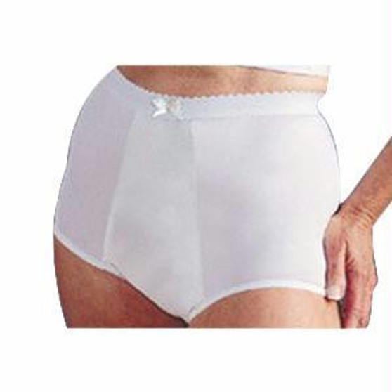 Health Dri Fancies Heavy Nylon Panty Size 14, White 42" - 44"