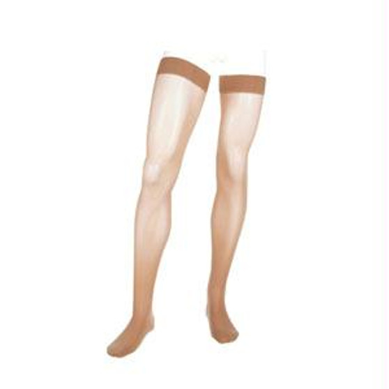 Assure Thigh-high With Silicone Top Band, 20-30, Closed, Beige, Size 3