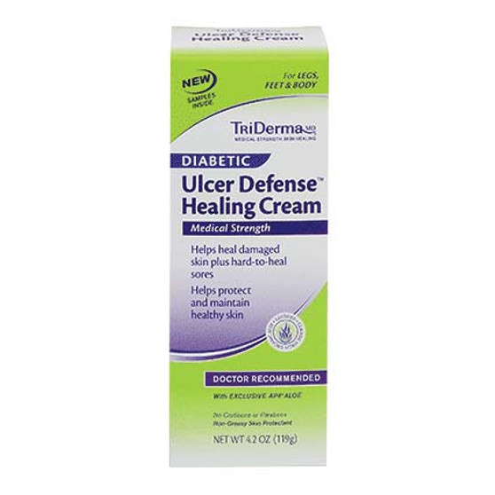 Triderma Diabetic Ulcer Defense Healing Cream, 4.2 Oz.