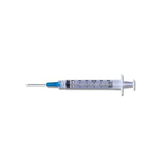 Luer-lok Syringe With Detachable Precisionglide Needle 23g X 1", 3 Ml
