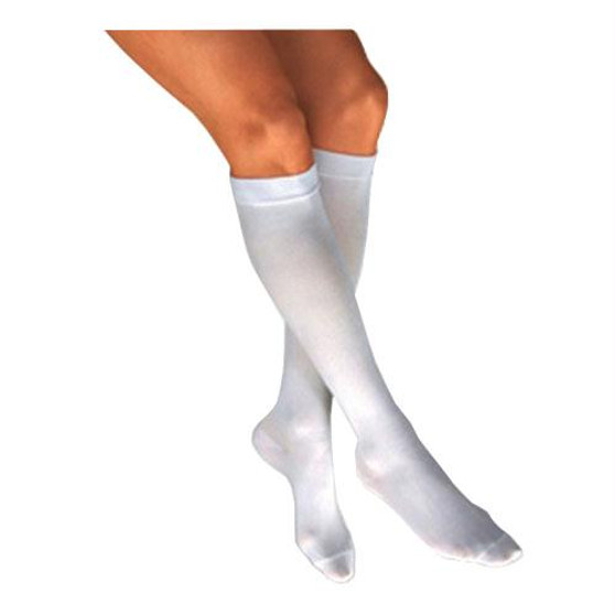 Anti-em/gp Anti-embolism Knee-high Seamless Elastic Stockings, Medium, Regular